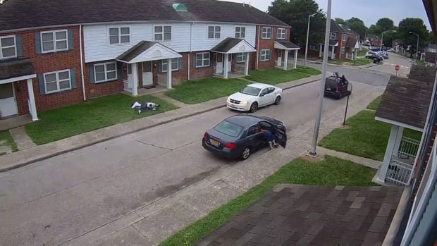 Video footage of drive-by shooting 