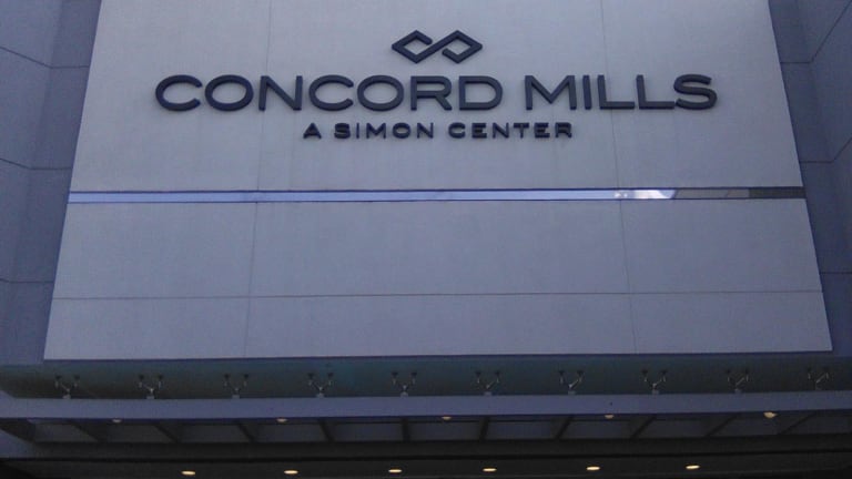 CONCORD MILLS MALL NEW FLY-OVER BRIDGE OPENS TODAY