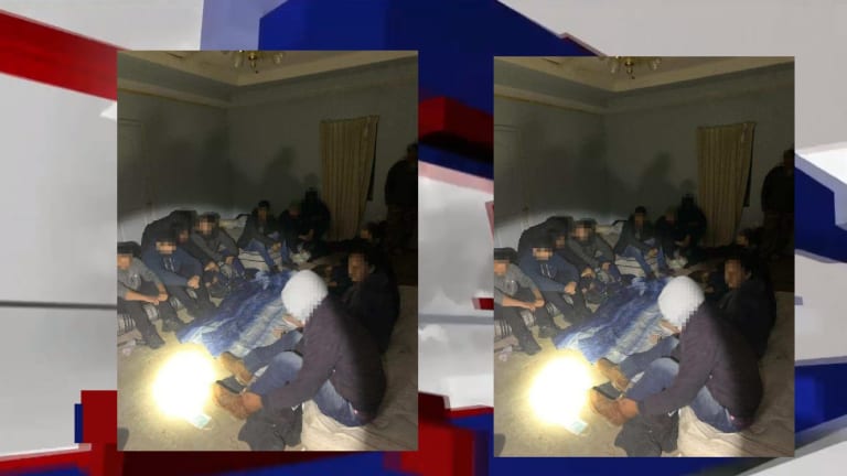 OVER 60 ILLEGAL IMMIGRANTS FOUND INSIDE IMMIGRATION STASH HOUSE
