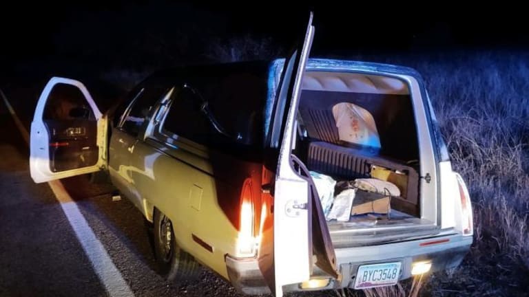 ILLEGAL IMMIGRANTS FOUND HIDING ALIVE IN FUNERAL HEARSE