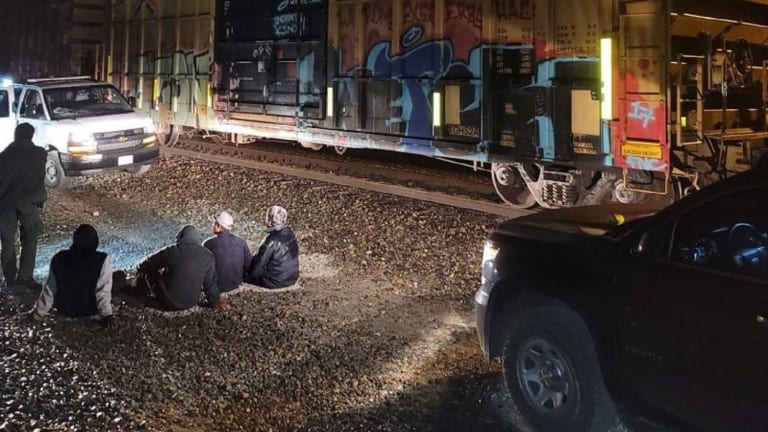 TRAIN RAILCAR HAD OVER 20 ILLEGAL IMMIGRANTS DURING SMUGGLING ATTEMPT