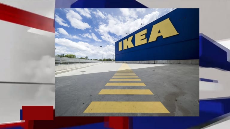 WOMAN KILLS HERSELF AT IKEA IN CAR, GLASS BLOWN OUT