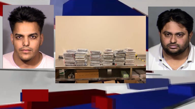$10.5 MILLION WORTH OF COCAINE FOUND ON TRUCK, 2 MEN ARRESTED
