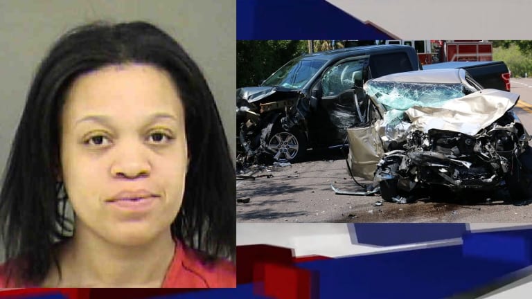 WOMAN KILLED IN HEAD ON COLLISION, OTHER CAR WAS RUNNING FROM COPS