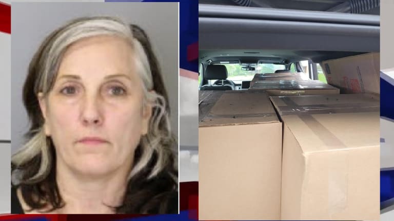 229 POUNDS OF MARIJUANA FOUND IN WOMAN'S SUV, COPS SAY
