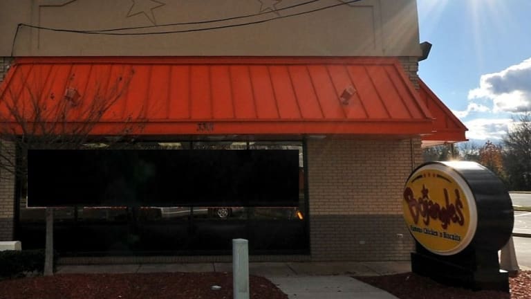 BOJANGLES GETS 85.50 HEALTH GRADE, SANITIZER BUCKETS WERE PLACED NEXT TO FOOD 