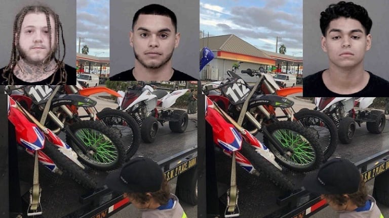  ATV'S DIRT BIKES DRIVE RECKLESS DURING NBA ALL STAR WEEKEND 