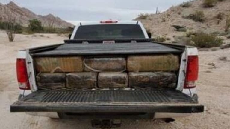 $618,000 IN MARIJUANA SEIZED AFTER TRUCK ILLEGALLY DRIVES INTO UNITED STATES 