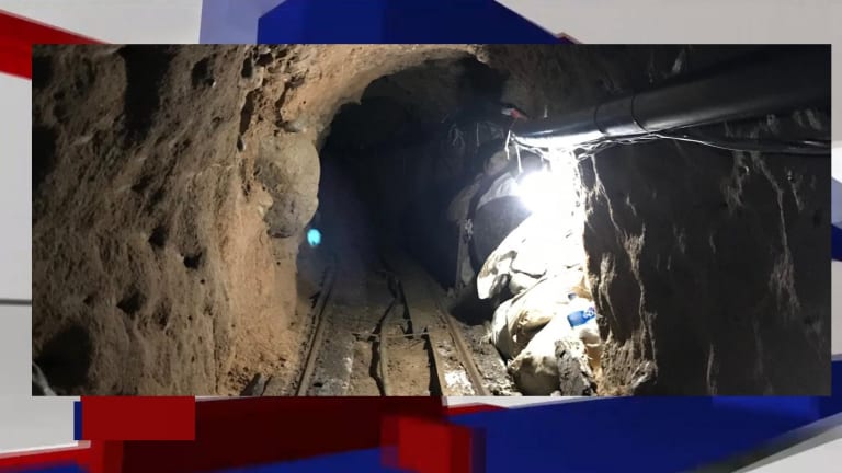 DRUG TUNNEL DISCOVERED UNDER SUSPECT'S HOUSE