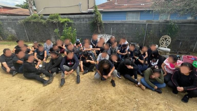 OVER 30 ILLEGAL IMMIGRANTS FOUND IN STASH HOUSE