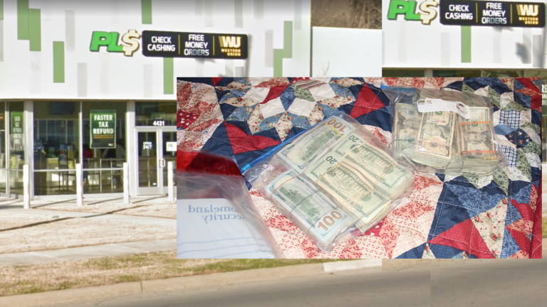 SUSPECT GETS $20,000 CASH FROM PLS CHECK CASHING ROBBERY