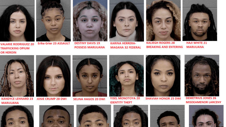 THE DECENT LOOKING THAT HAVE BEEN ARRESTED