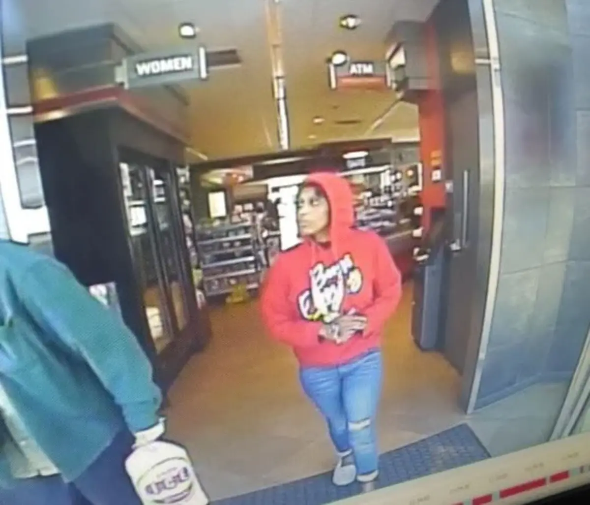 Alleged suspect surveillance photo at Quik Trip Gas Station   