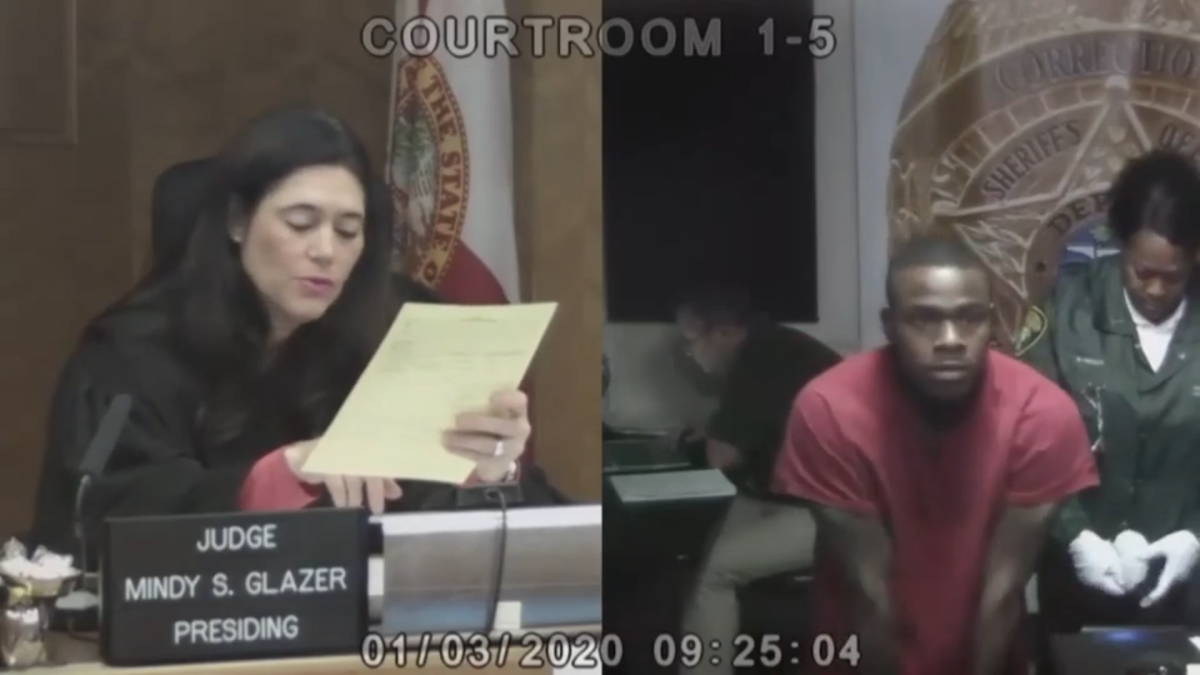 Watch video of DaBaby in court, accused of robbing and beating a promoter over $10,000