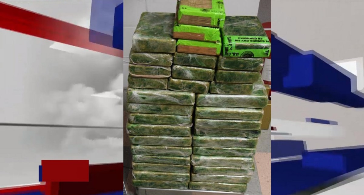 Cocaine worth over $1 million 
