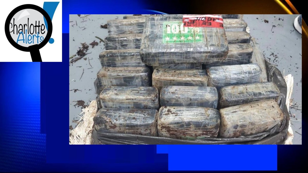 57 kilograms of cocaine washes ashore 