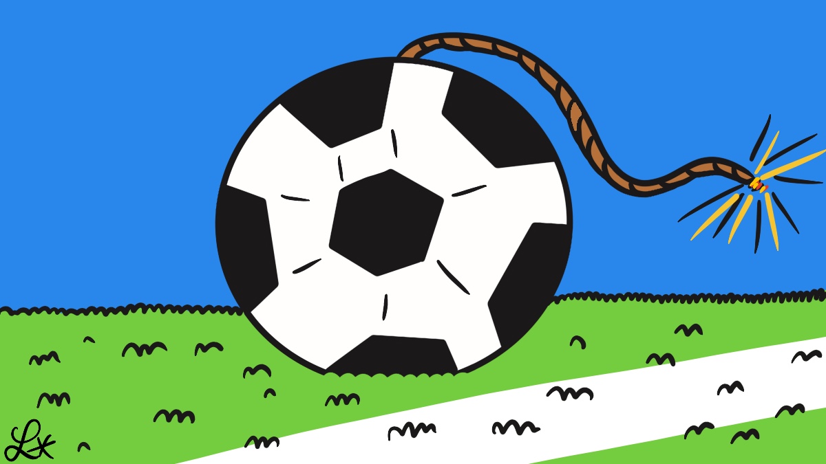 Strongly on Monday: football, just a dwarf baby version