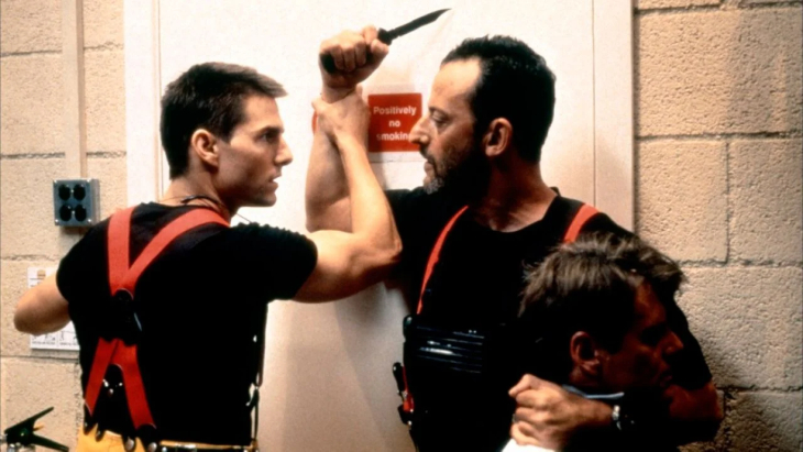 Perhaps you forgot it, but Jean Reno (Franz Krieger) passed a head in the saga, during this first part released in 1996. | United International Pictures