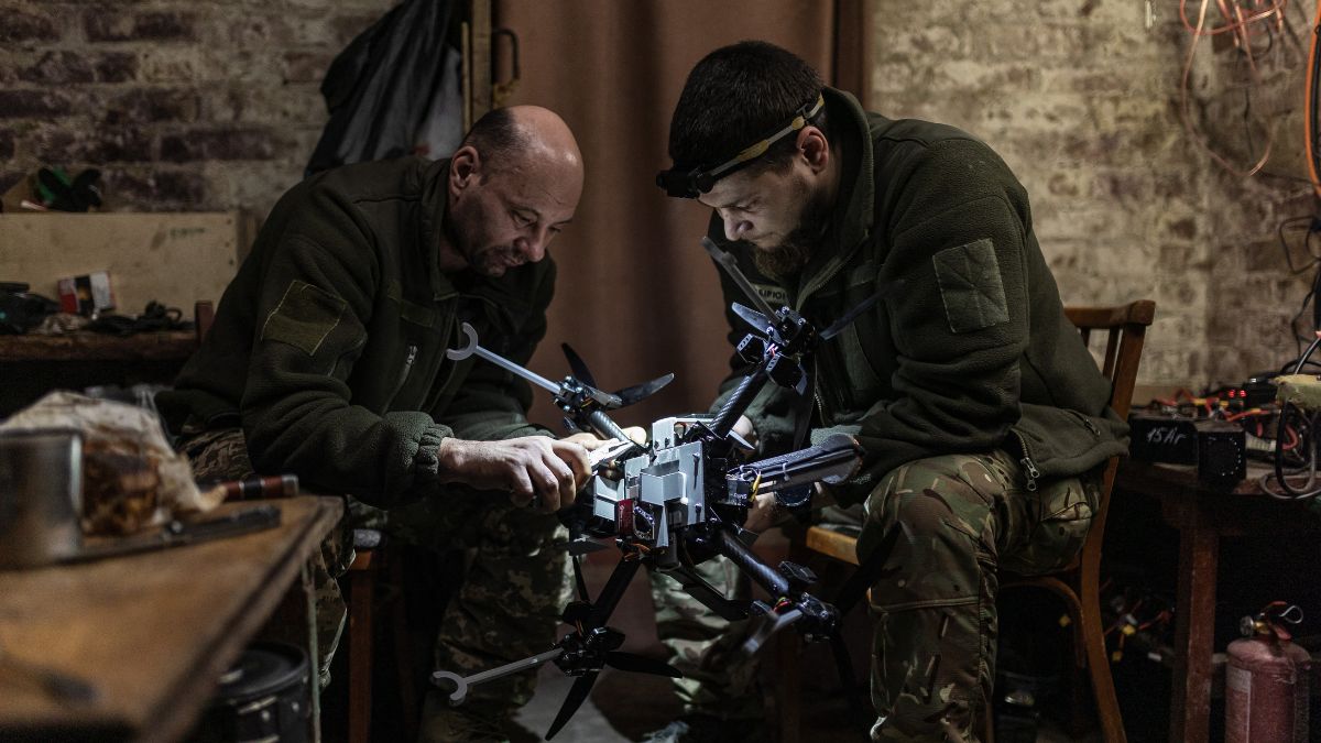 Ukrainian drones contain a virus that contaminates Russian systems if they fall into their hands