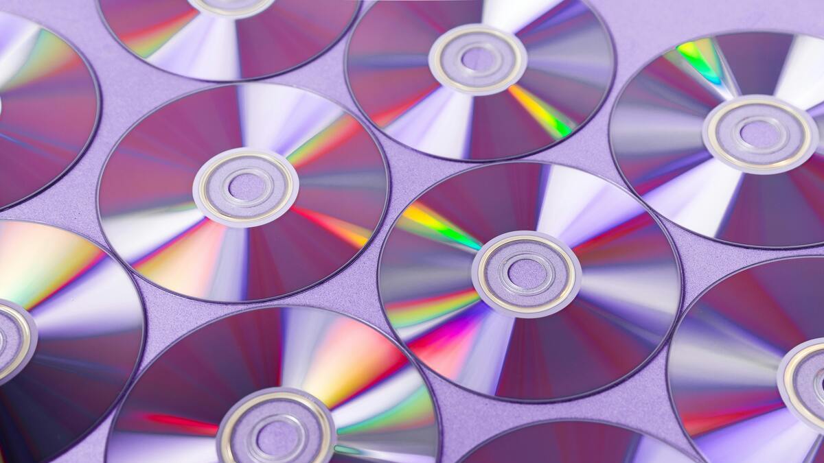 Of all colors, a bouquet of DVDs for summer