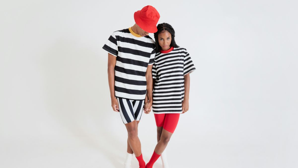 Do you think horizontal stripes make your silhouette look bigger? This is generally false