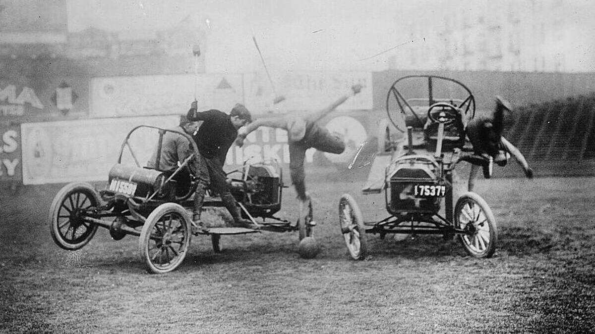 Auto polo, the extreme sport that captivated America at the start of the 20th century