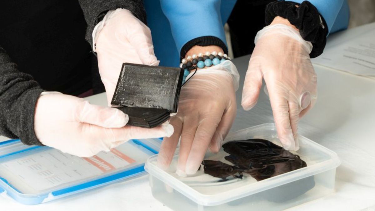 He dropped his notebook in the toilet 700 years ago: we have just found it