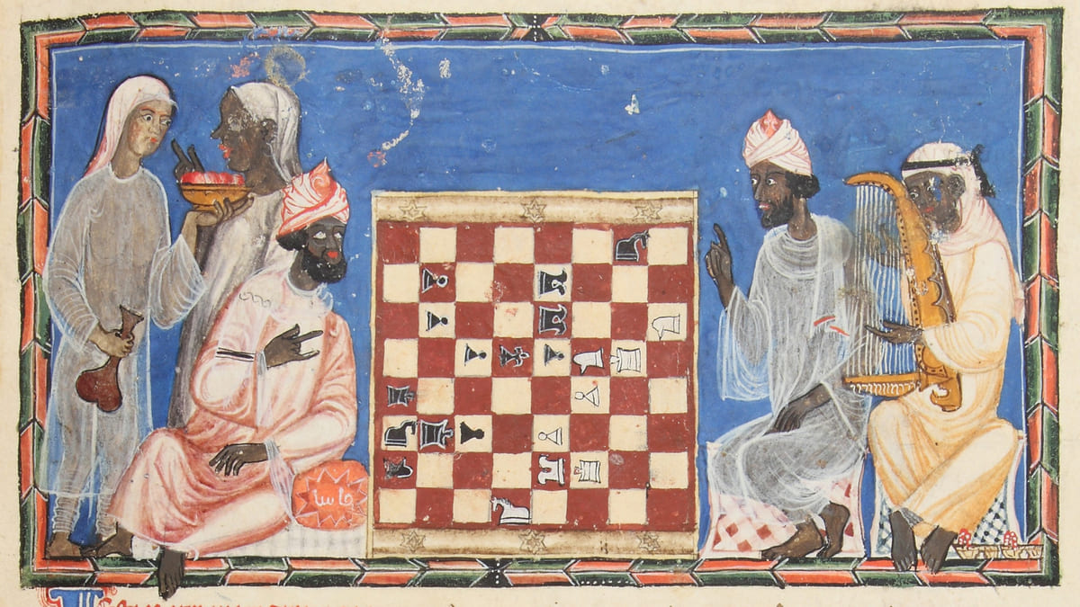 In the Middle Ages, chess erased differences in skin color