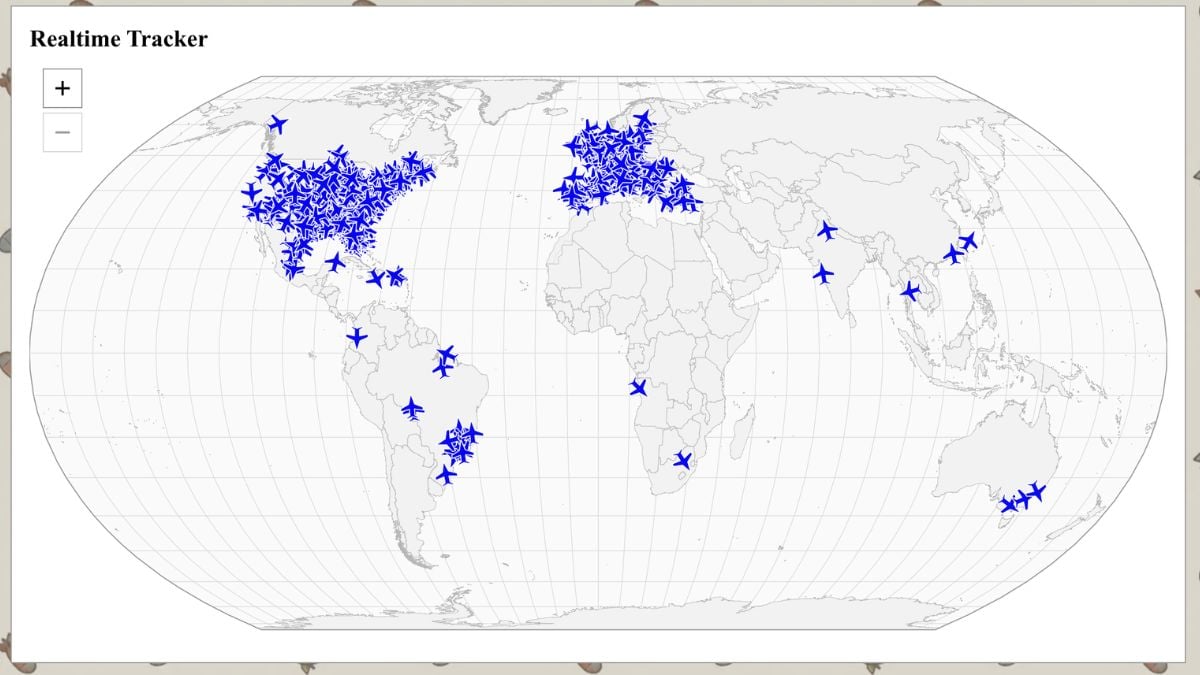 This site monitors billionaires' private jets to track their escape in the event of a global catastrophe