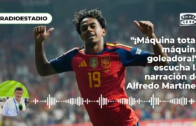 “Total machine, scoring machine!”: Alfredo Martínez’s narration of Spain’s victory over the Czech Republic (3-1)