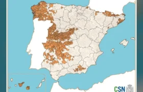 The map of Spain that reveals where radon is most likely to accumulate in homes