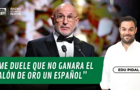 Luis de la Fuente: “It hurts me that a Spaniard didn’t win the Ballon d’Or”