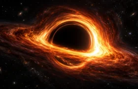 How can a black hole cast a shadow?