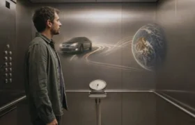Why do we feel weight changes in an elevator and forces when cornering?