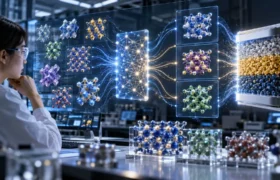 Can we ask an artificial intelligence to search for new materials on demand?